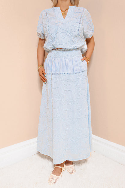 Skyline Embroidered Skirt