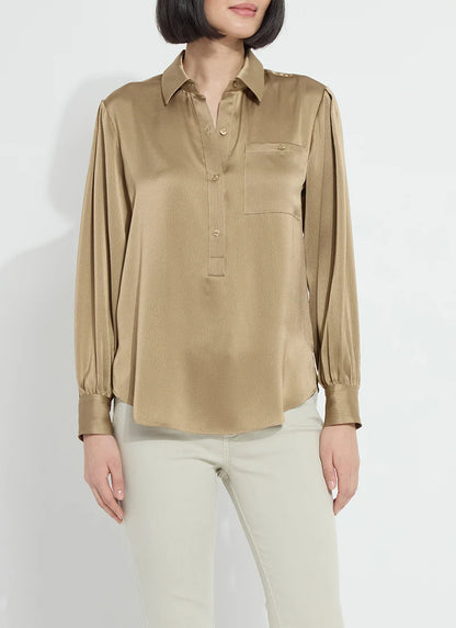 Lysse Mable Collar Popover Blouse