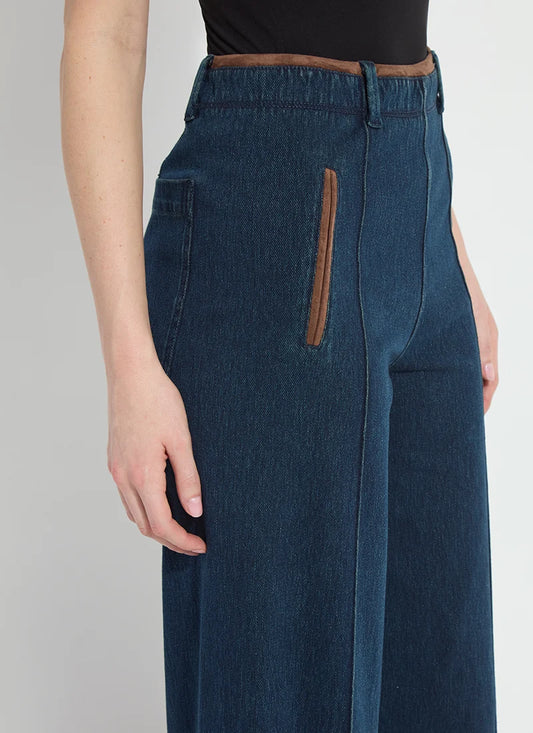 Lysse Angelica High Waist Pintuck Jeans