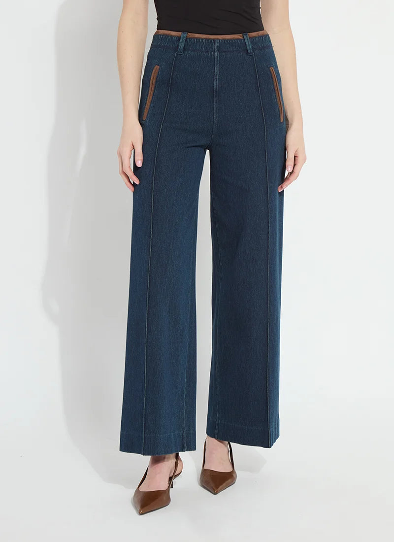 Lysse Angelica High Waist Pintuck Jeans