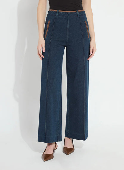 Lysse Angelica High Waist Pintuck Jeans