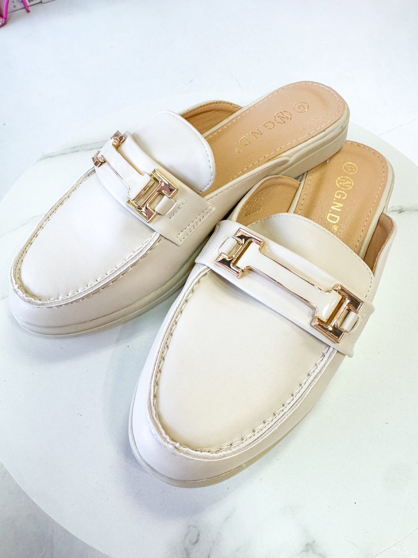 Ivory Luxe Loafers