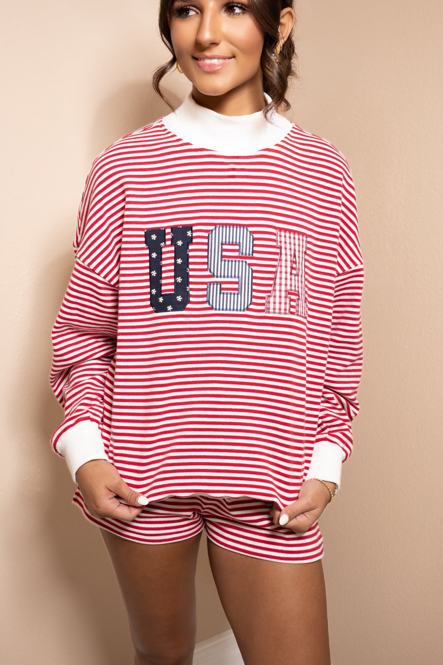 USA Stripe Spirit Sweatshirt