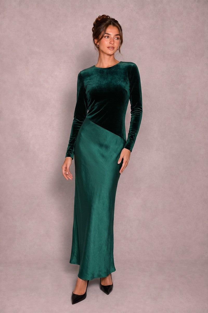 Evergreen Estate maxi Dress