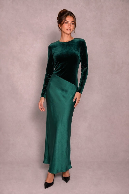 Evergreen Estate maxi Dress