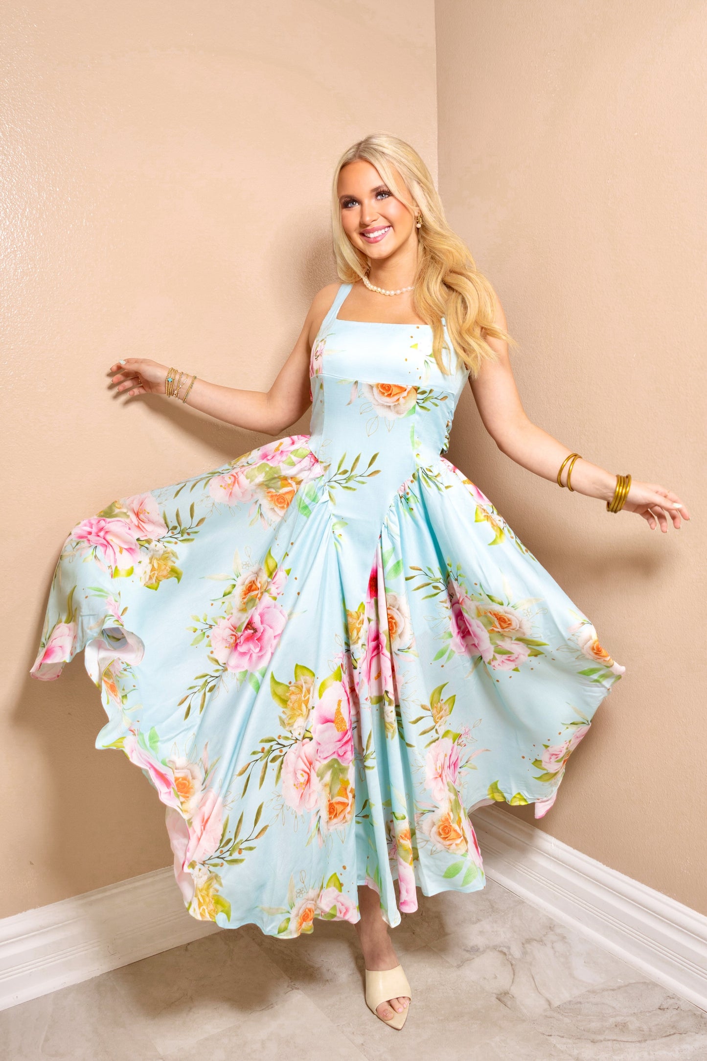 Sweet Magnolia Midi Dress