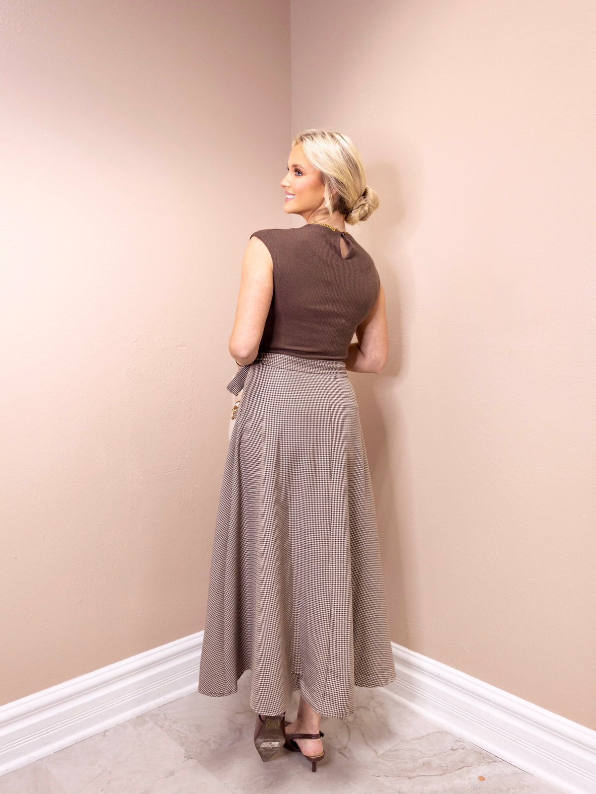 The Fall Society Midi Dress