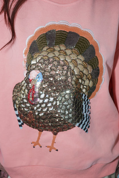 Queen of Sparkles Big Turkey Sweatshirt