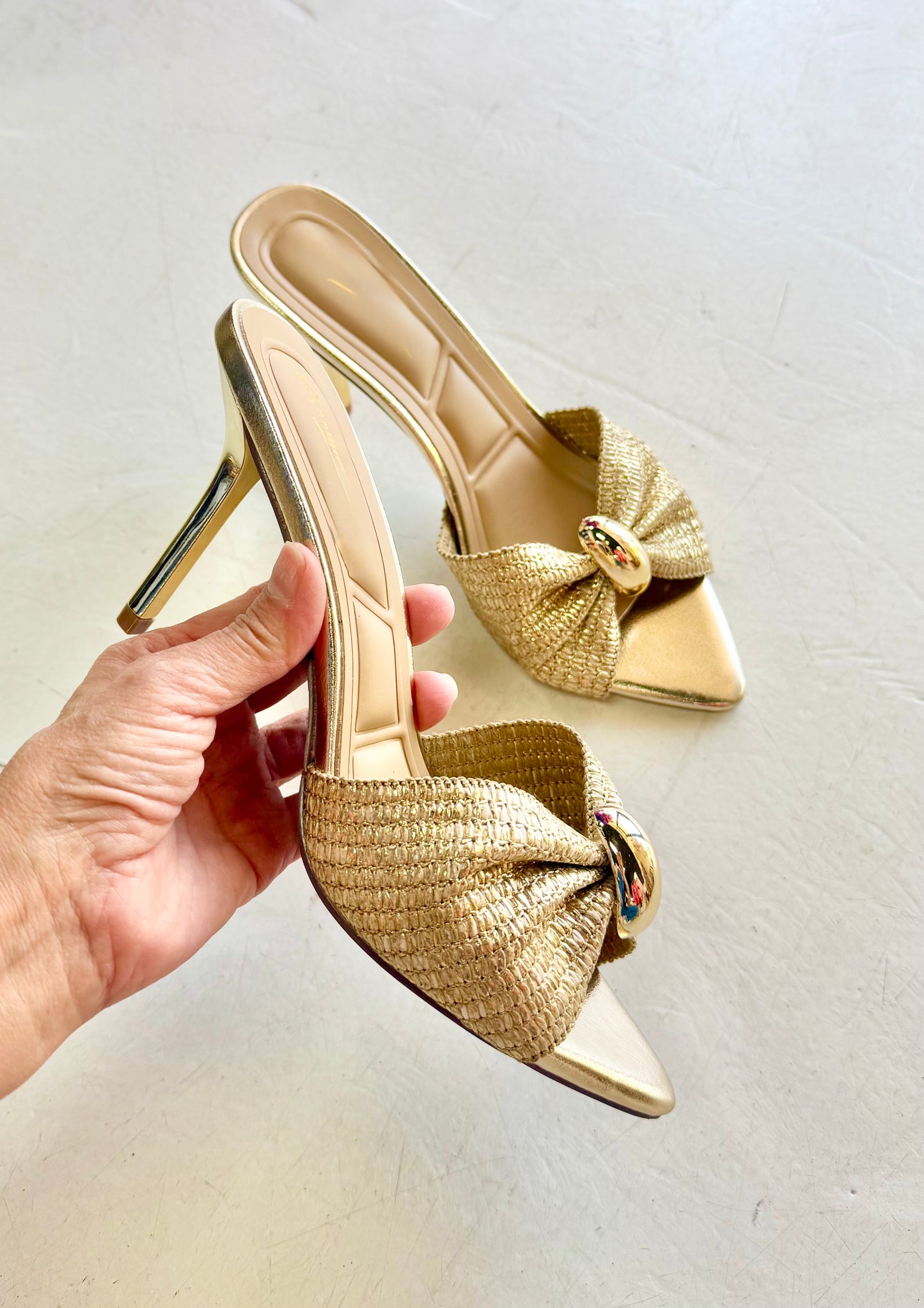 Golden Hour Woven Heel