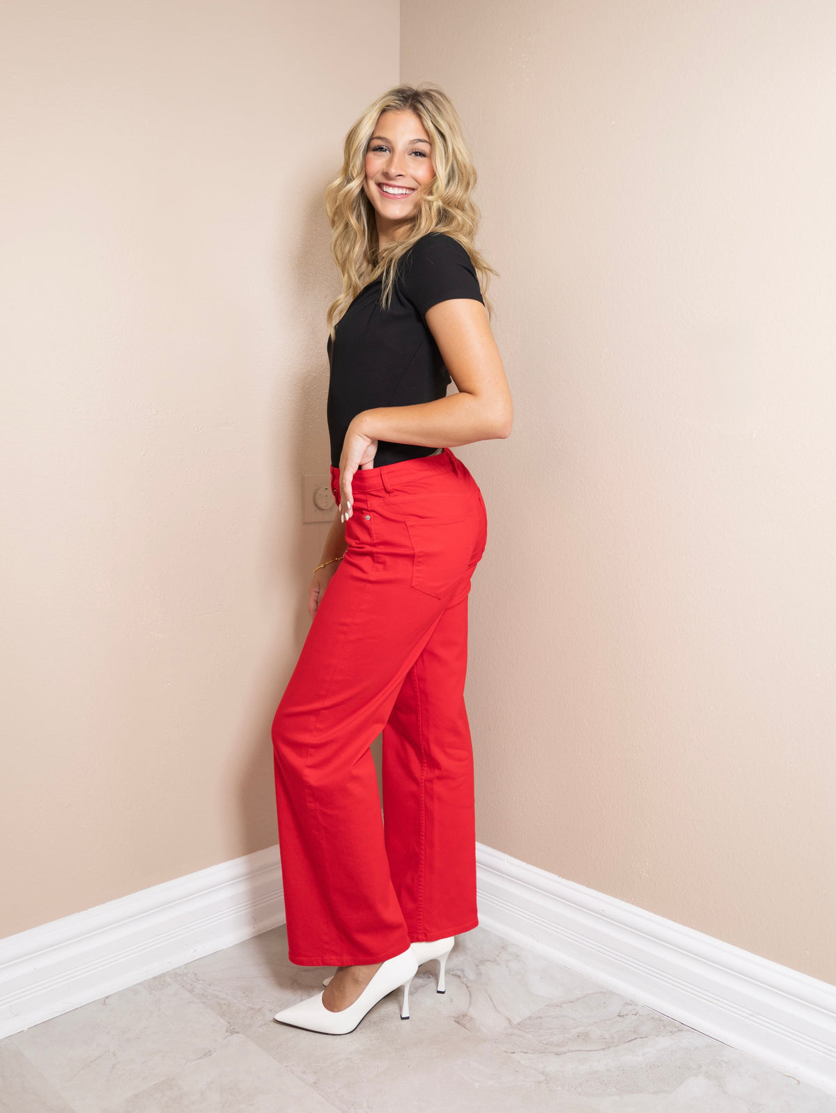 Dear John Taylor Salsa High Rise Bootcut Jeans