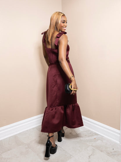 Wine & Bliss Bow Top
