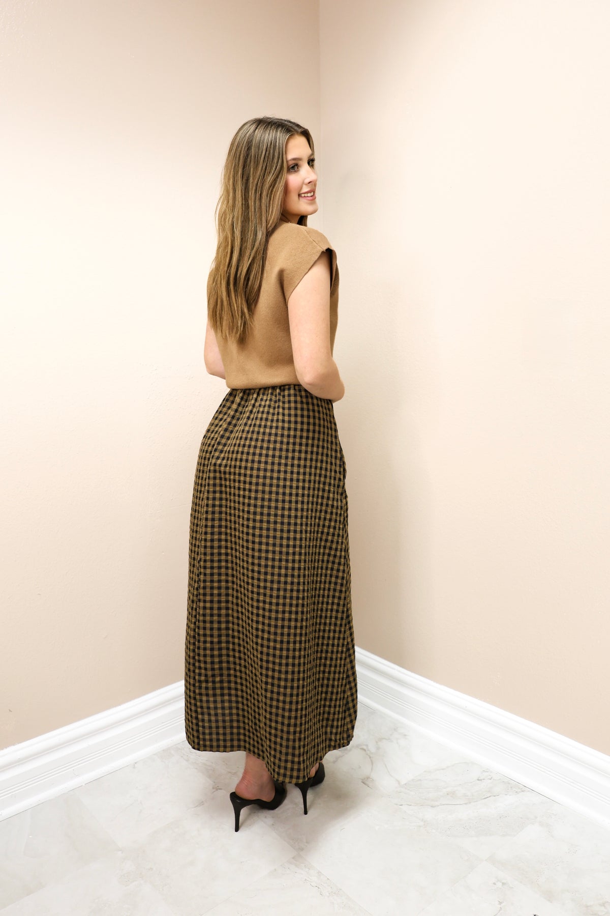 Harvest Charm Detachable Sweater Midi Dress