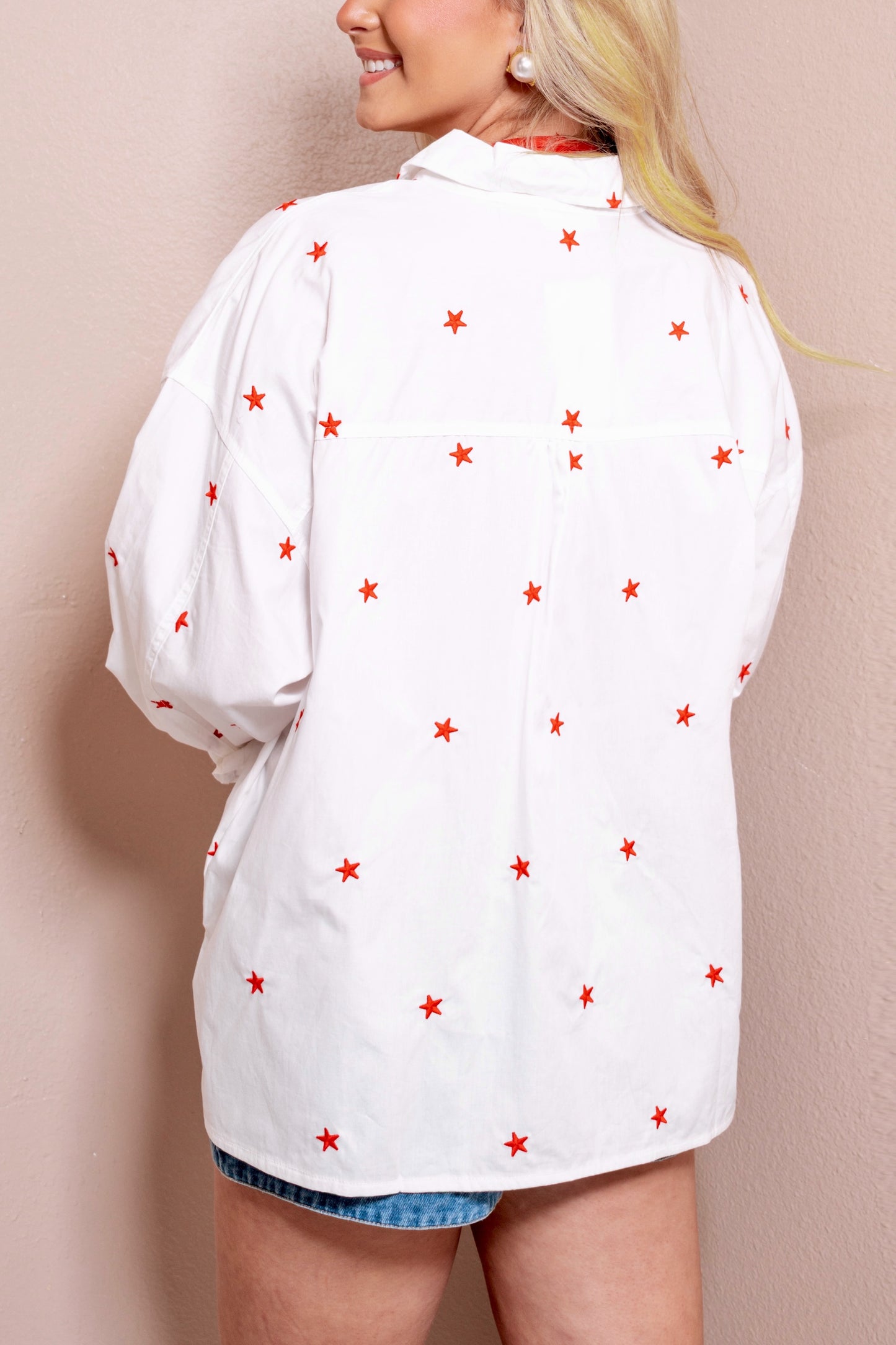 Firecracker Babe Button Down
