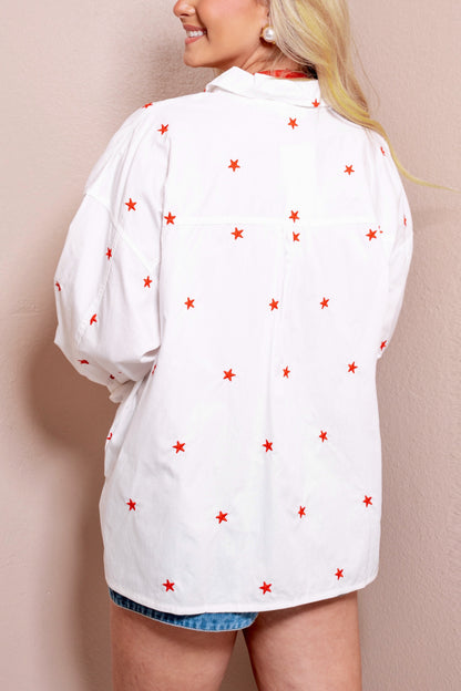 Firecracker Babe Button Down
