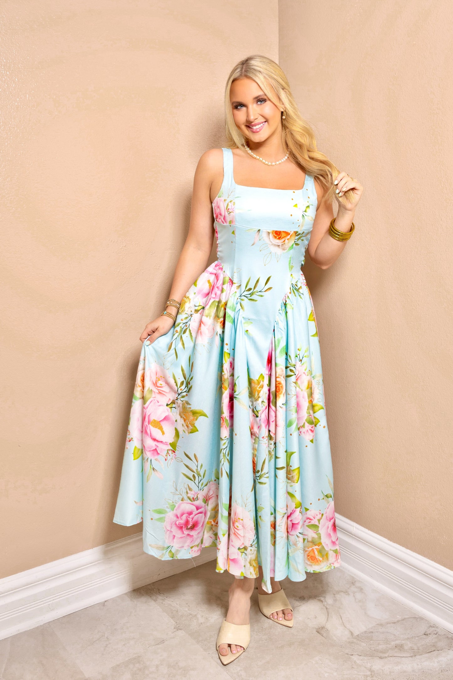 Sweet Magnolia Midi Dress