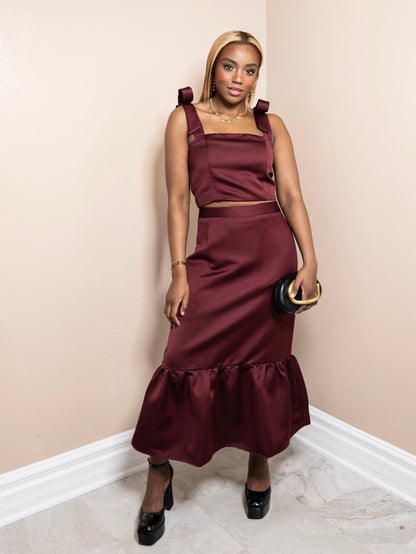 Wine & Bliss Bow Top