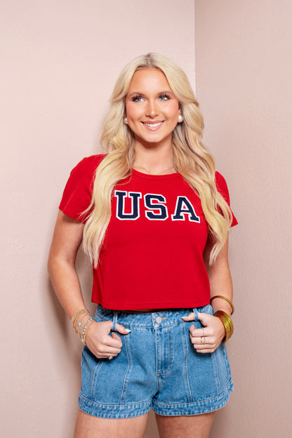 All-American Babe USA Tee