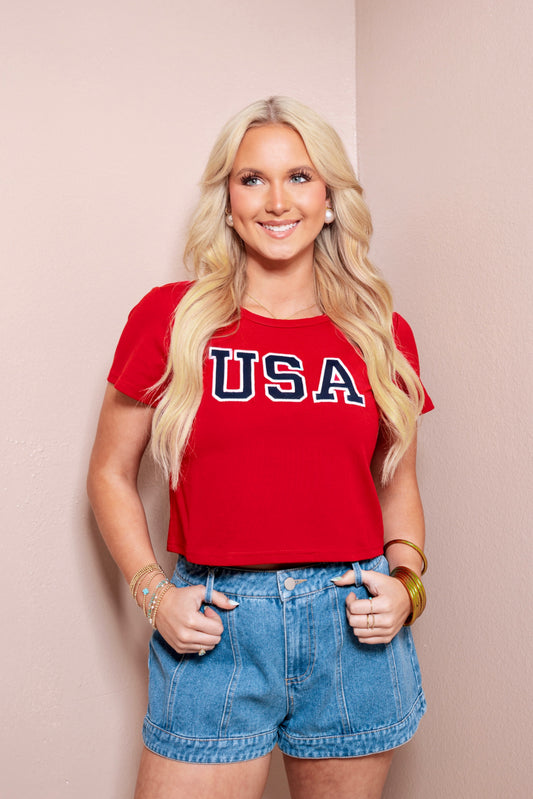 All-American Babe USA Tee