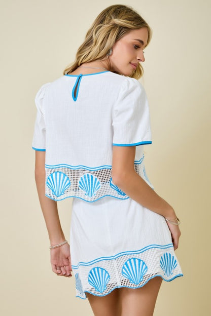 Seaside Muse Shell Skirt