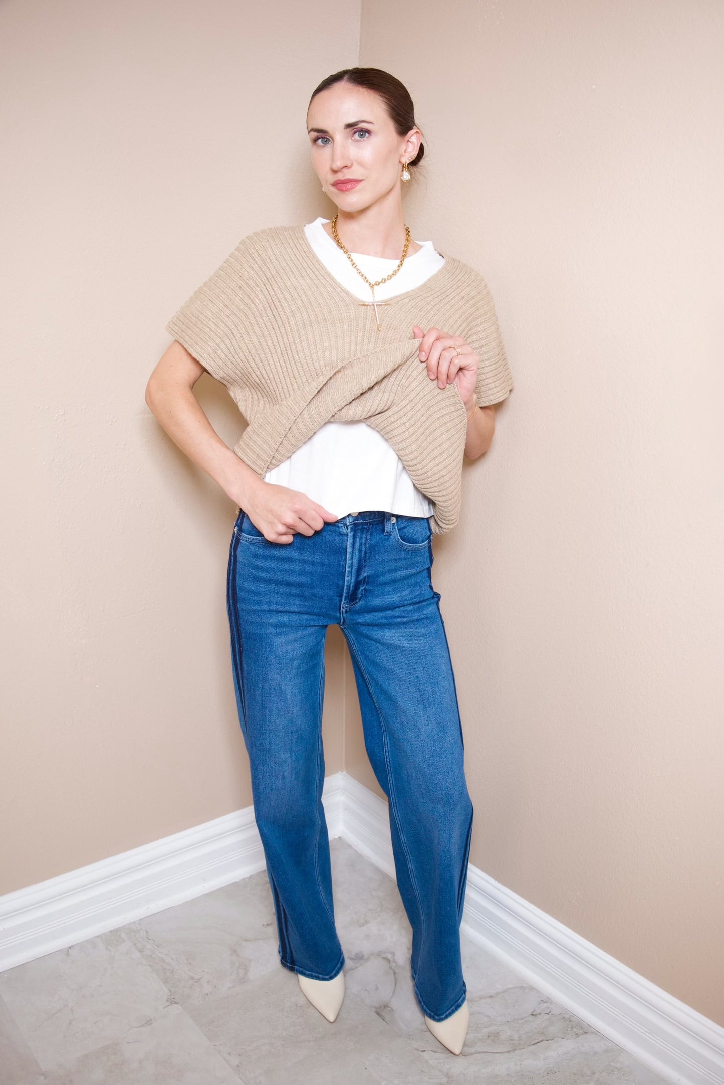 ELAN Everyday Layered Sweater