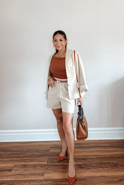 Off Duty Charm Top