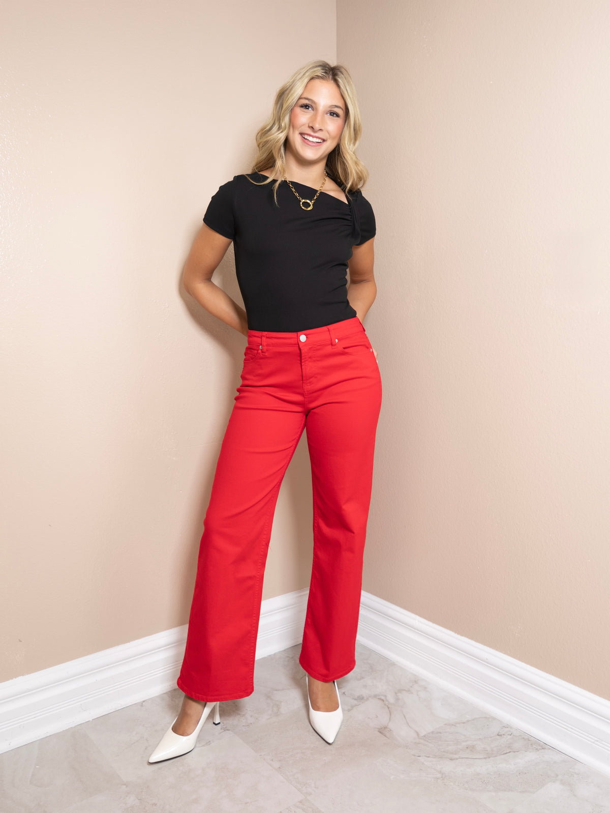Dear John Taylor Salsa High Rise Bootcut Jeans