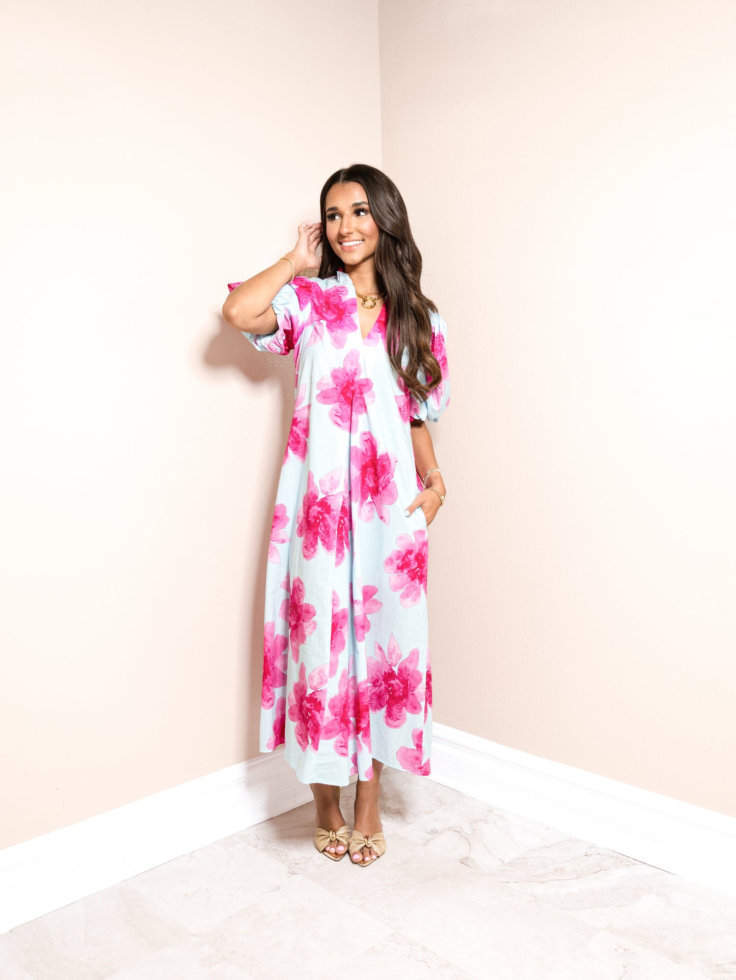 Palm Royale Bloom Maxi Dress