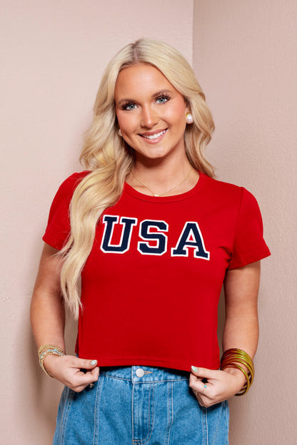 All-American Babe USA Tee
