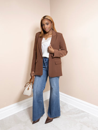 Marsy Single-Breasted Jacket