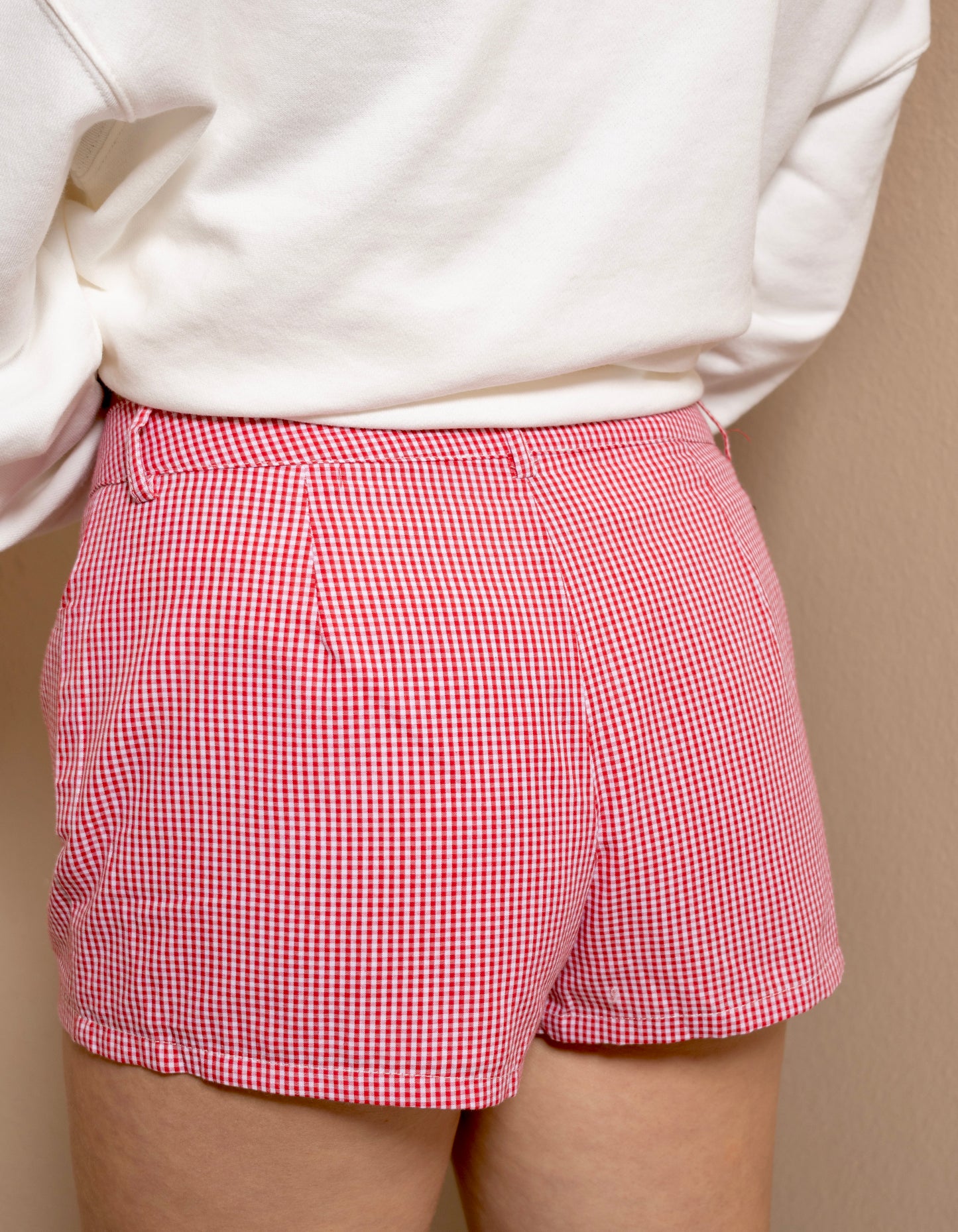 Cherry Picnic Gingham Shorts