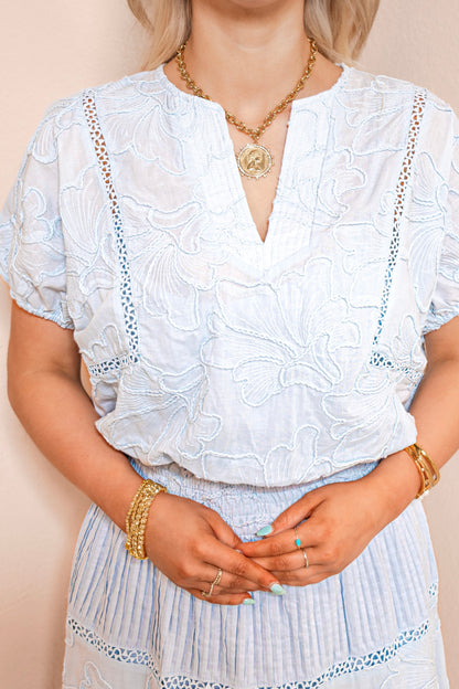 Skyline Embroidered Blouse