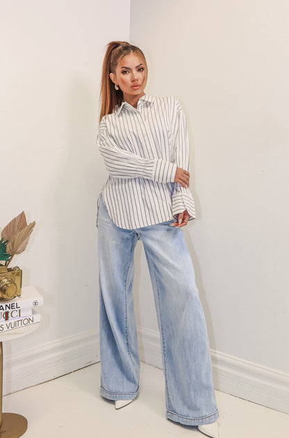 Hidden Nori Wide-Leg Jeans