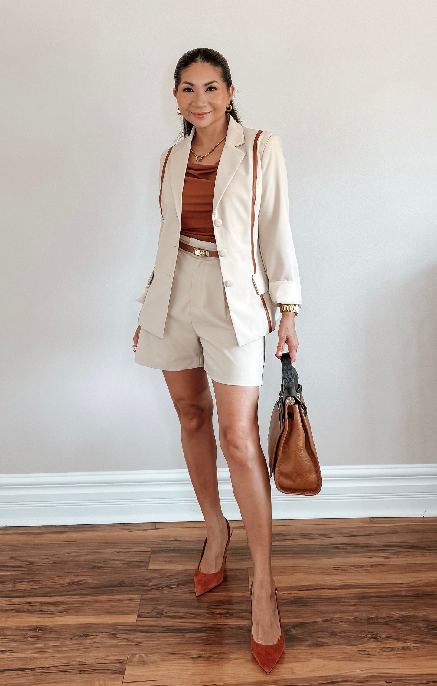 Power Play Piped Blazer