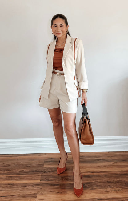 Power Play Piped Blazer