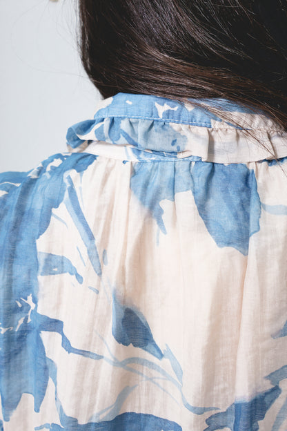 Bayside Bloom Puff Sleeve Top