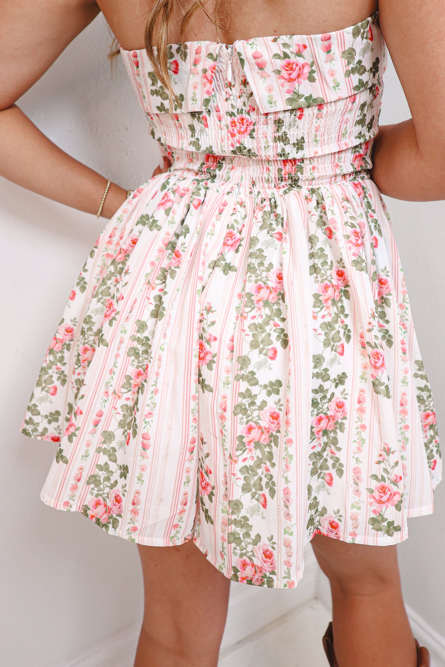 Bloom & Vine Smocked Romper