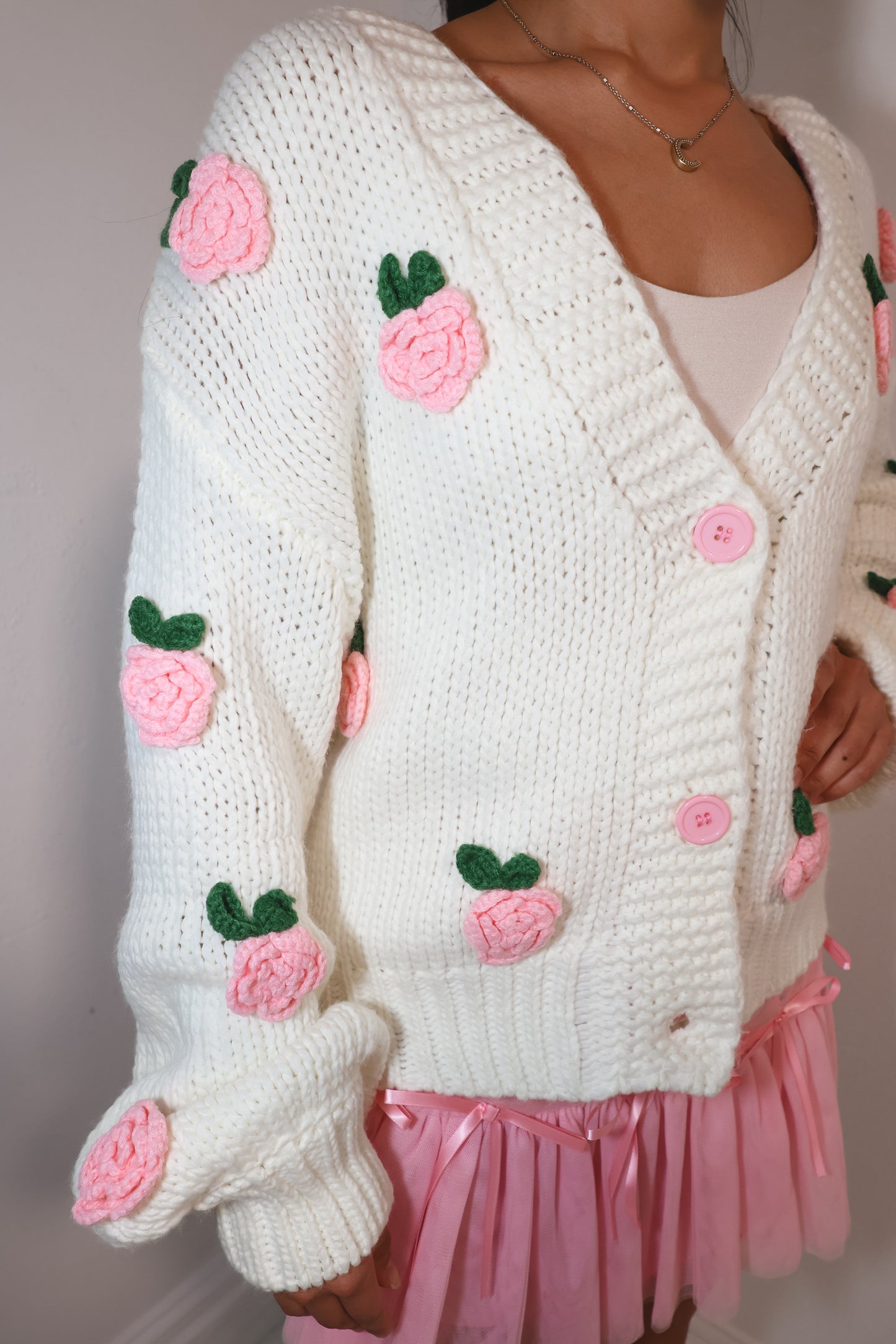 Blossom Charm Knit Cardigan