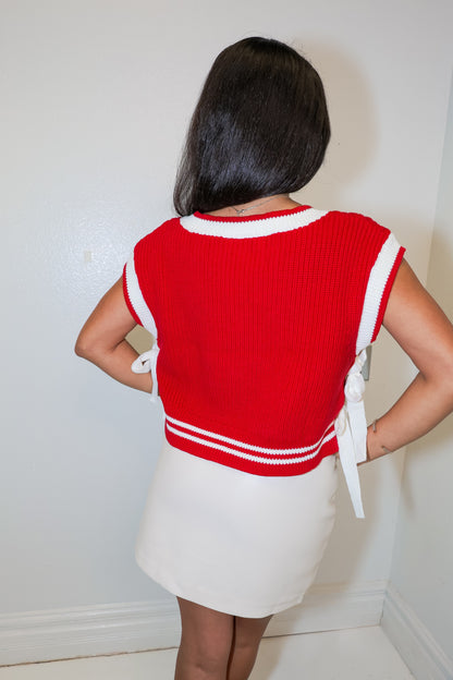 Bow Essence Sweater Vest