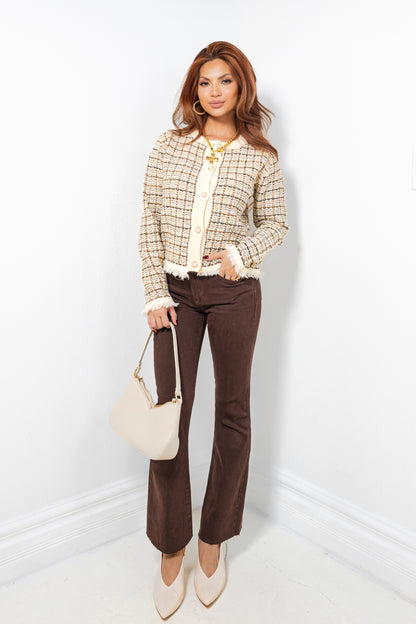 Chateau Tweed Cardigan