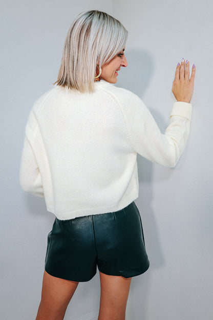 Unbearably Adorable Cropped Sweater