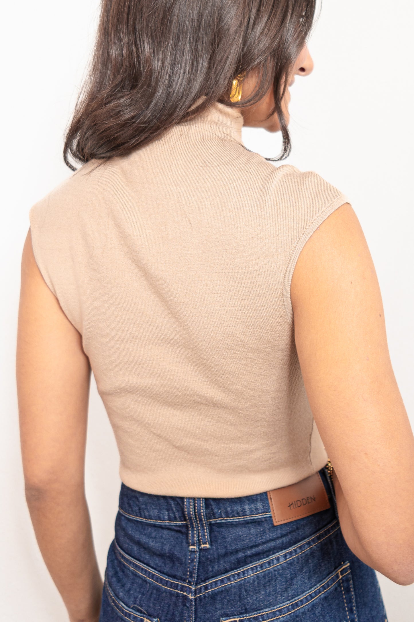 Cozy Days High Neck Sweater Knit Top