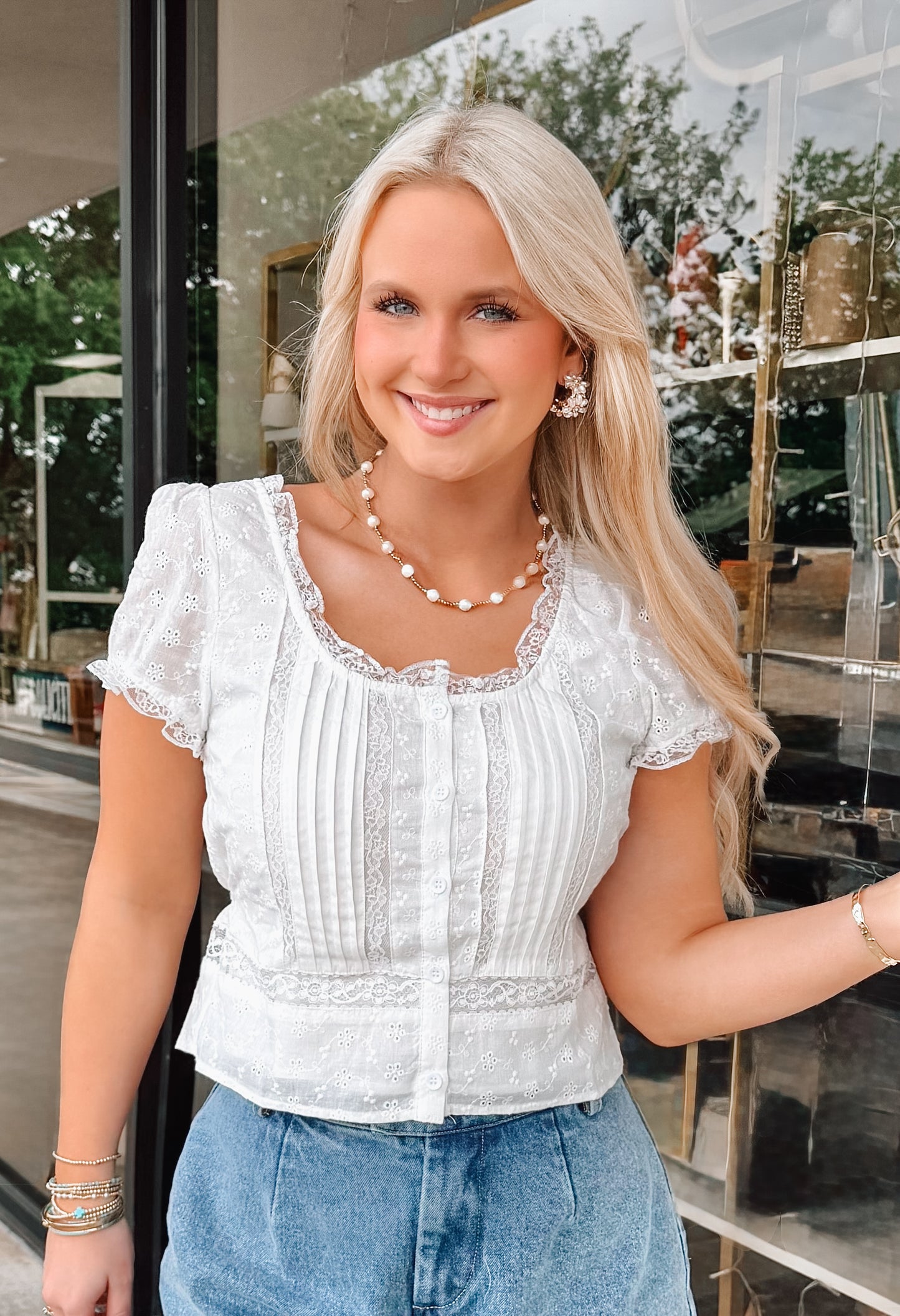 Delicate Charm Lace Top