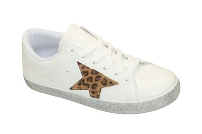 Leopard Star Sneakers