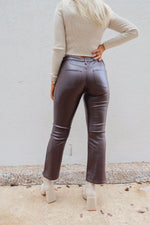 Dear John Jeanne Vegan Leather Cropped Pants-Pants-KCoutureBoutique, women's boutique in Bossier City, Louisiana