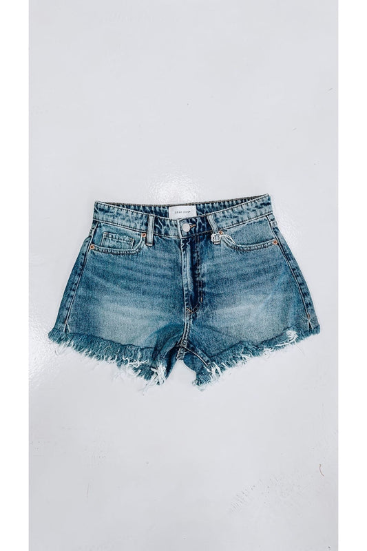 Dear John Skyway Denim Shorts-Denim-KCoutureBoutique, women's boutique in Bossier City, Louisiana