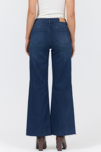 Fiona Wide Leg Jean in Princess
