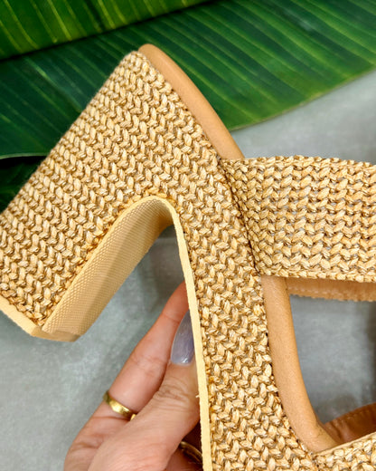 Matisse Gem Camel Platform Heels