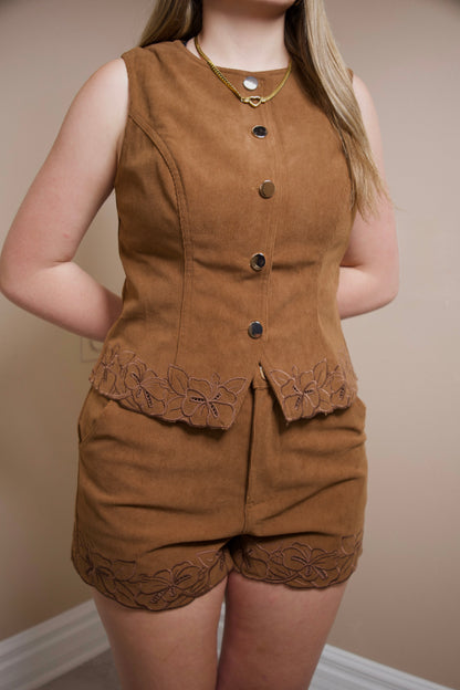 Oakwood Eyelet Vest Top