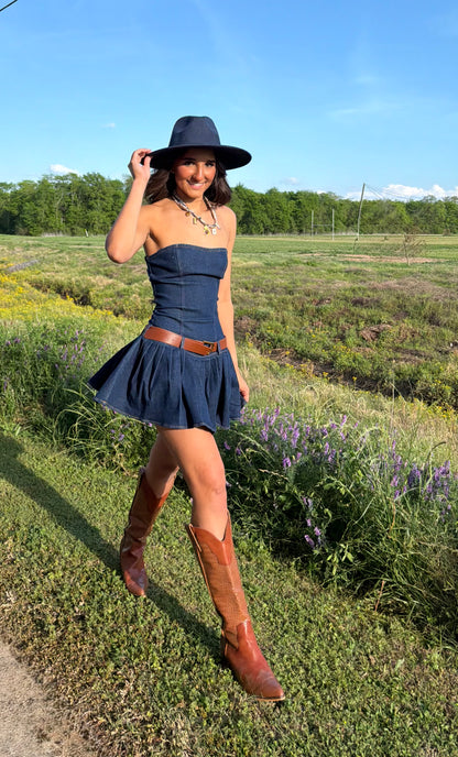 Blue Jean Baby Mini Dress