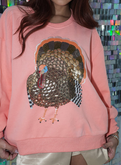 Queen of Sparkles Big Turkey Sweatshirt